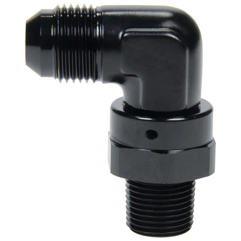 Allstar An-To-Npt Swivel Fitting – 90-Degree, -6 An To 3/8" Npt, Part 49589 1