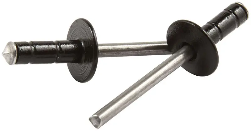 Allstar Performance 18091 Medium-Hard Rivet Grip – Black, 250-Piece Multi-Grip Assortment 1