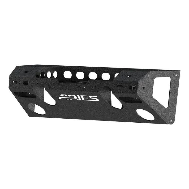 Aries 2081004 Trailchaser Aluminum Front Bumper Center Section For Jeep Wrangler Jl & Gladiator 1