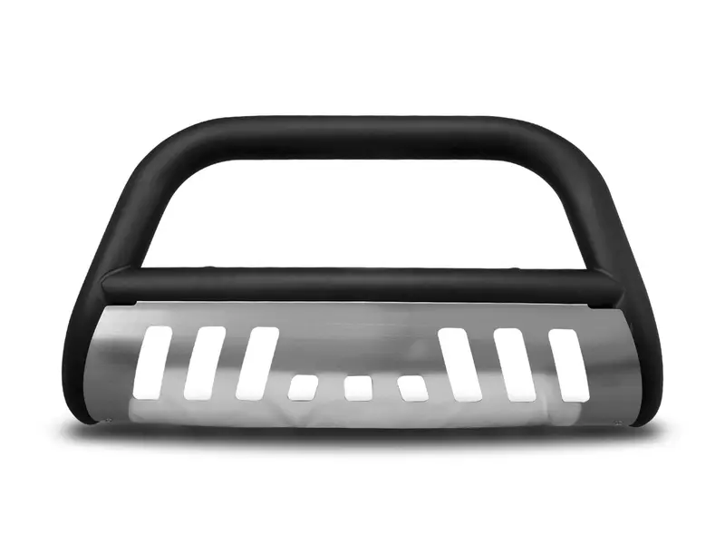 Armordillo 7142961 Bull Bar Guard With Integrated Skid Plate – Heavy-Duty Steel Construction 1