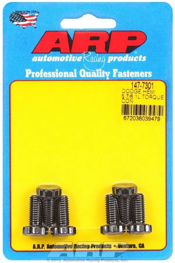 Arp Mopar Torque Converter Bolt Kit For 5.7L And 6.1L Hemi Engines (147-7301) 1