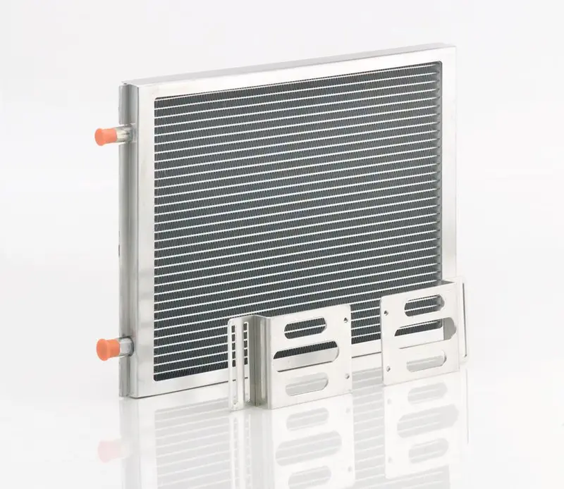 Be Cool 96003 Universal A/C Module With Compact Condenser – Natural Finish 1