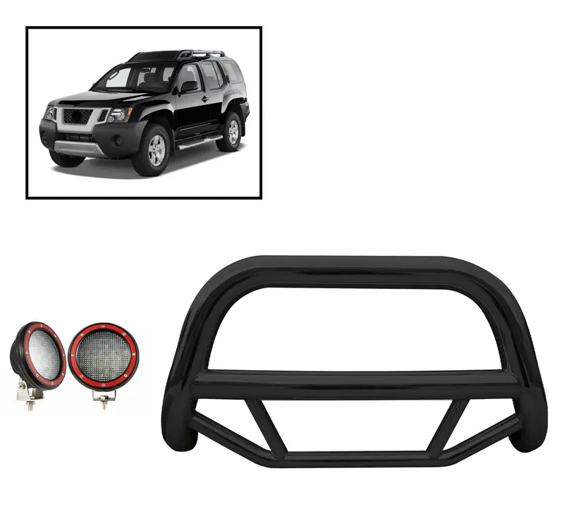 Black Horse Off Road Mbb-Nic6005-Plfr No-Skid Steel Skid Plate – Black Finish 1