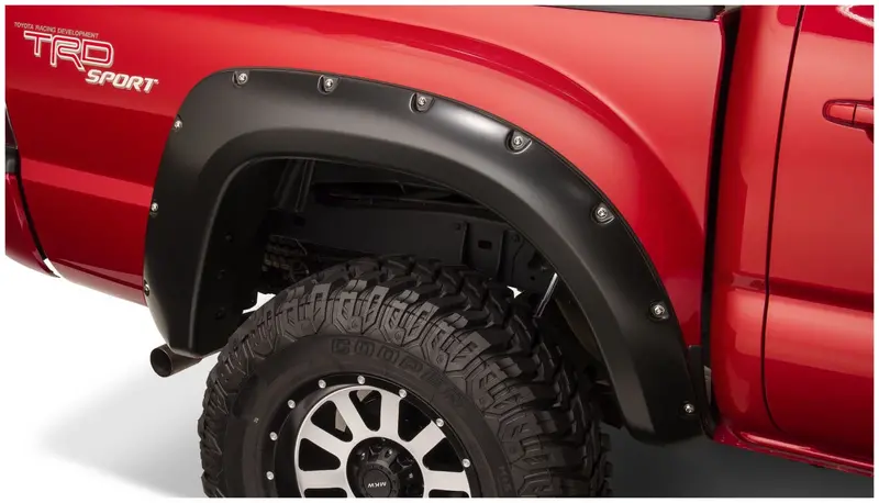 Bushwacker 31052-02 Pocket Style Fender Flares – Oe-Matching Fitment, Durable Polyurethane 1