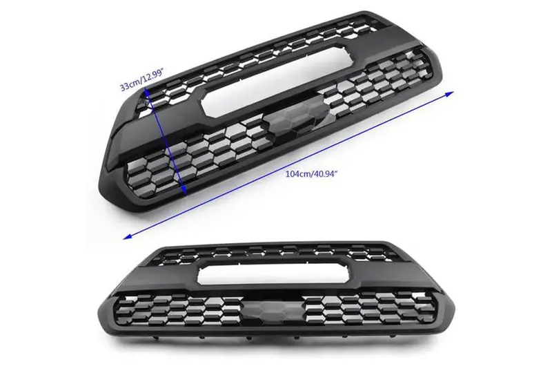 Cali Raised Led Cr3682 Faux Trd Pro Grille – Designed For 2016–2021 Toyota Tacoma 1