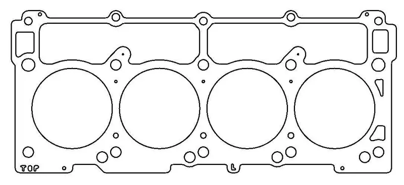 Cometic C5468-027 Mls Head Gasket – .027" Thickness For Dodge 5.7L Hemi Engines 1
