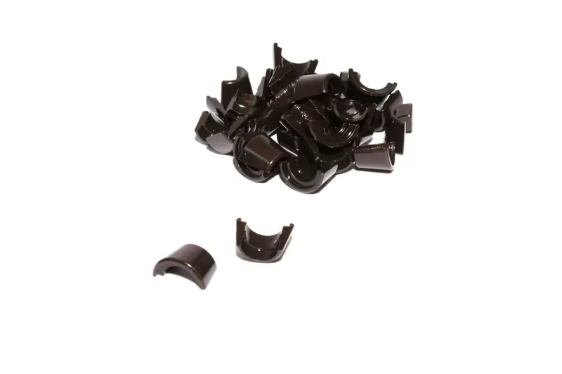 Comp Cams 612-16 Valve Lock Set – 16-Piece, 10-Degree, 3/8" Single-Groove With Lash Cap Recess 1