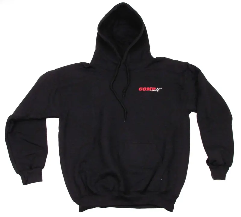 Comp Cams C1018-M Logo Hoodie – Medium Fit, Embroidered Camshaft Brand Sweatshirt 1