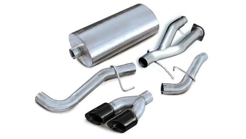 Corsa Performance 14222Blk Cat-Back Exhaust System – 3-Inch Single-Side For 2002–2006 Cadillac Escalade/Gmc Yukon Xl 1