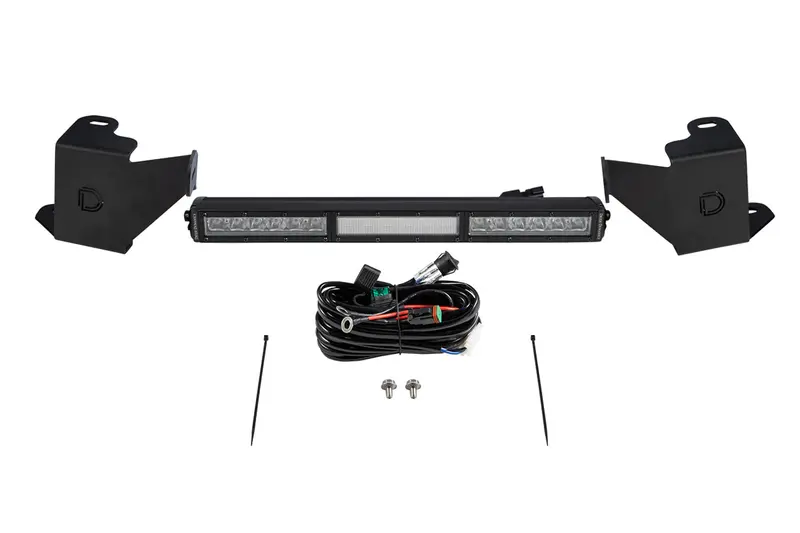 Diode Dynamics Dd7412 Stealth Bumper Light Bar Kit – White Combo For 2022 Toyota Tundra 1
