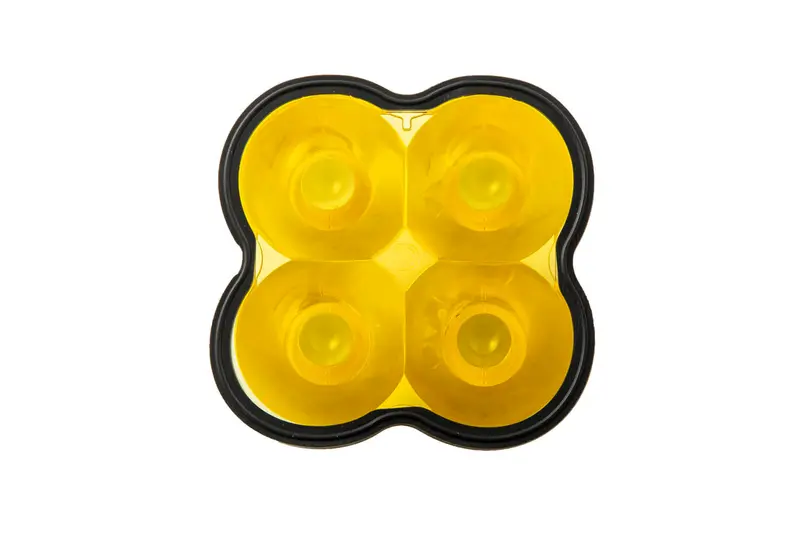 Diode Dynamics Ss3 Yellow Spot Led Driving Light With Polycarbonate Lens 1