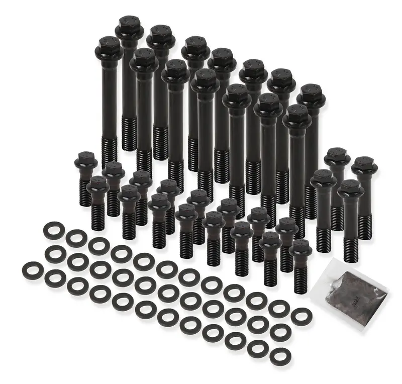 Earl'S Performance Hbs-003Erl Head Bolt Set; Incl. Head Bolts/Washers/Anti-Seize Lubricant; 1