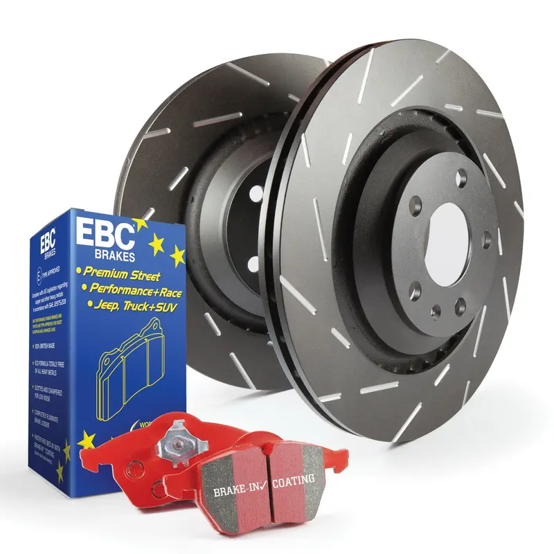 Ebc Brakes S4Kf1036 S4 Kits Redstuff And Usr Rotor 1
