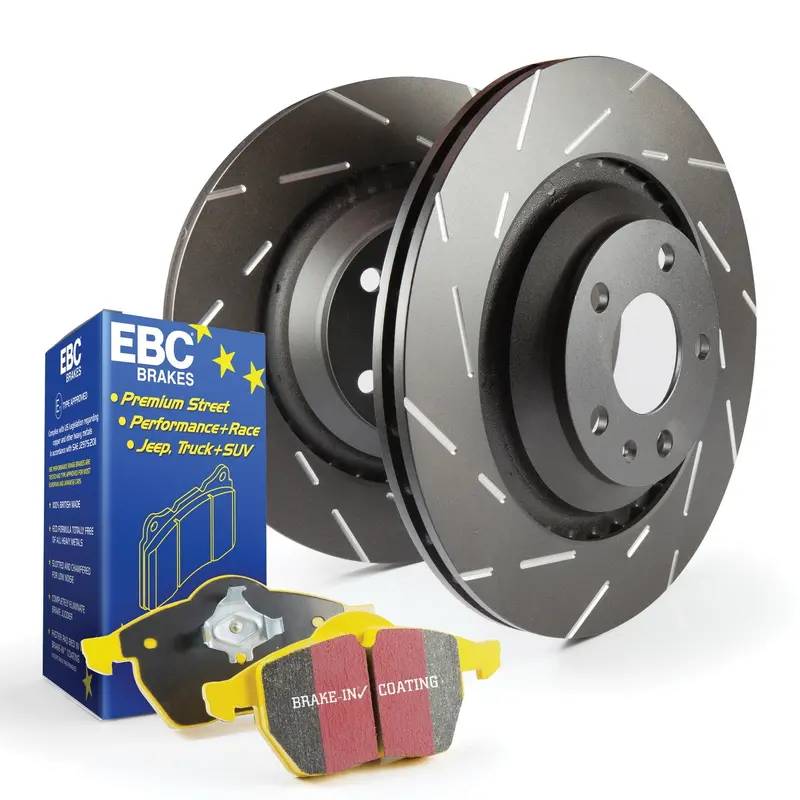 Ebc Brakes S9Kf1680 S9 High-Performance Brake Kit – Yellowstuff Pads + Usr Rotors 1