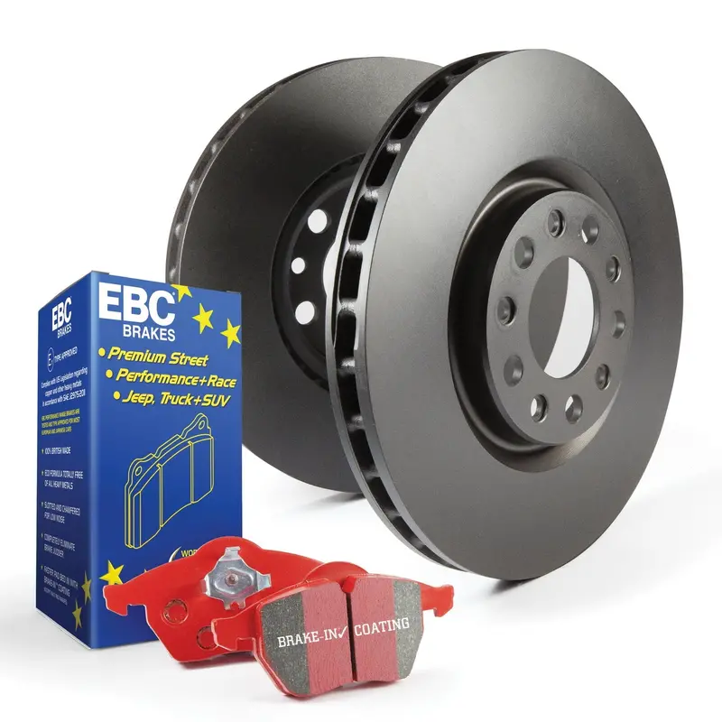 Ebc S12Kf1191 Redstuff Brake Pad And Rk Rotor Kit – Front Axle Package 1