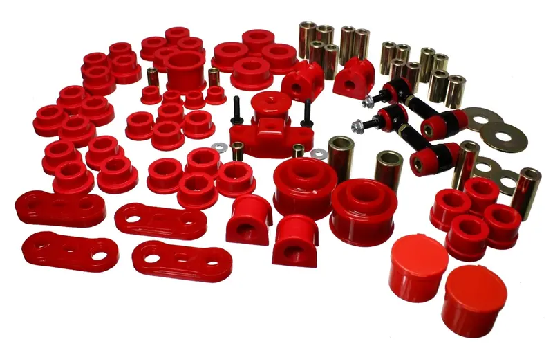 Energy Suspension 19.18102R Hyper-Flex Red Suspension Bushing Master Kit 1