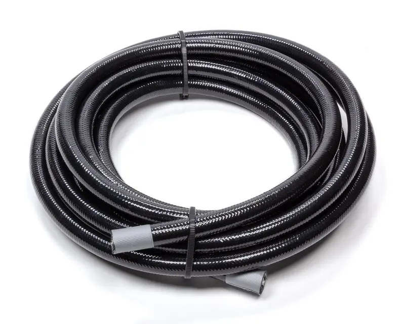 Fragola 603028 #8 Ptfe Braided Hose – 3-Foot Length With Black Protective Cover 1