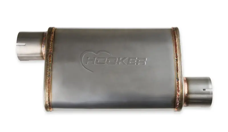 Hooker 21670Hkr Vr304 Performance Muffler – Aggressive Tone, Compact Dual-Exit Design 1