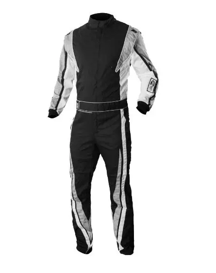K1 Racegear 20-Vic-N-S Victory Racing Suit – Black, Small, Sfi 1 Rated 1