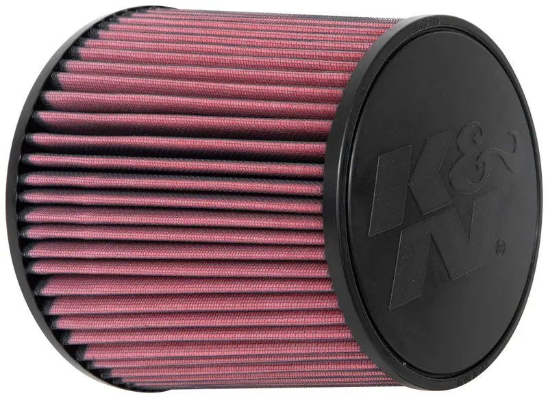 K&N Ru-5294 Universal Clamp-On High-Flow Air Filter – Reusable Washable Design 1