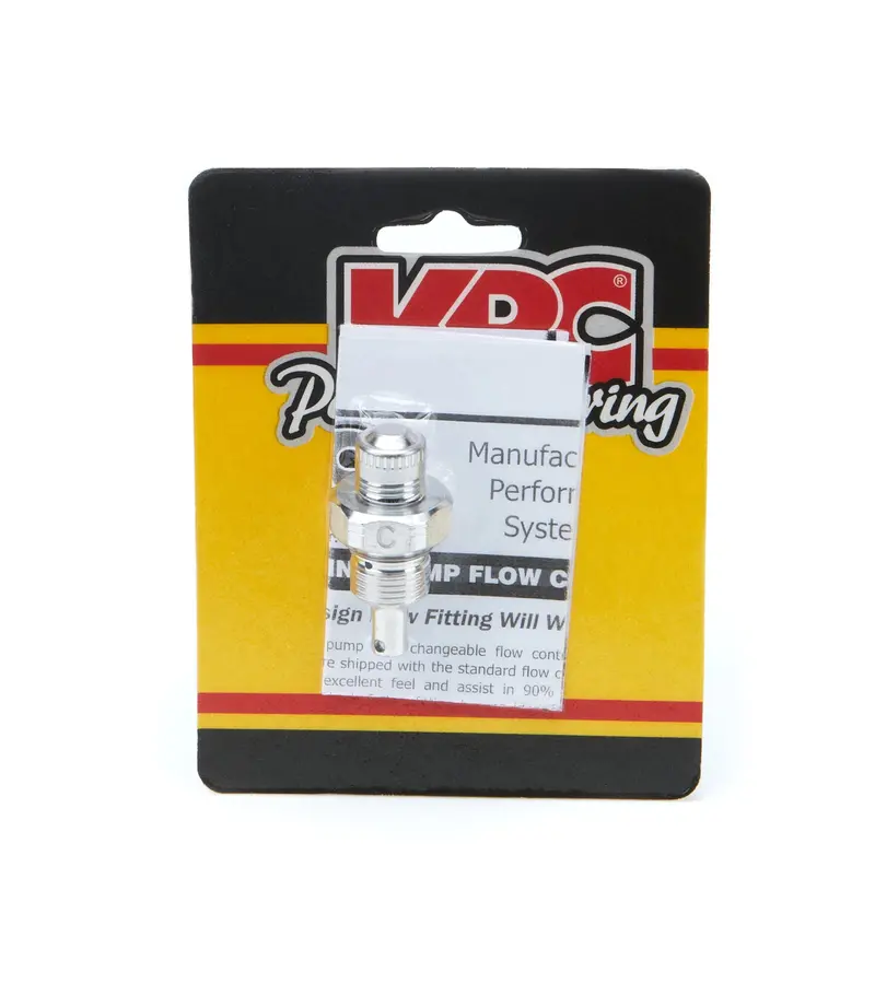 Krc Power Steering Aluminum Flow Control Valve – -6 An Male Inlet, Compact Design For Hydraulic Systems 1