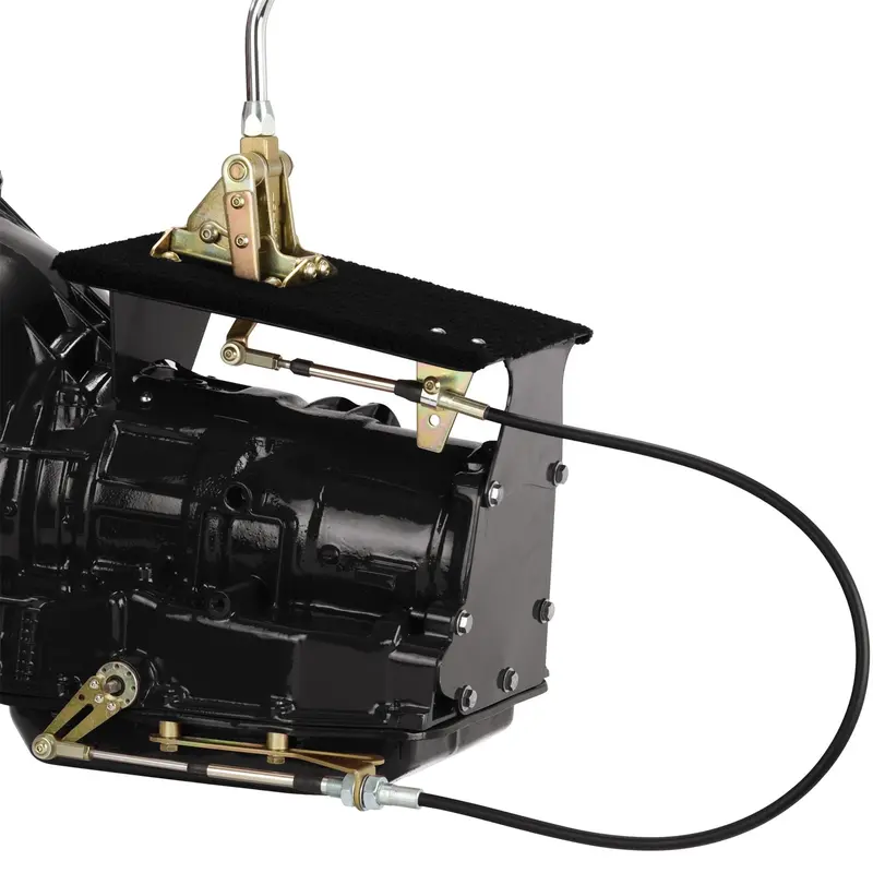 Lokar Co400Gmb Cable-Operated Transmission Shifter – Universal Fit With Chrome Handle 1