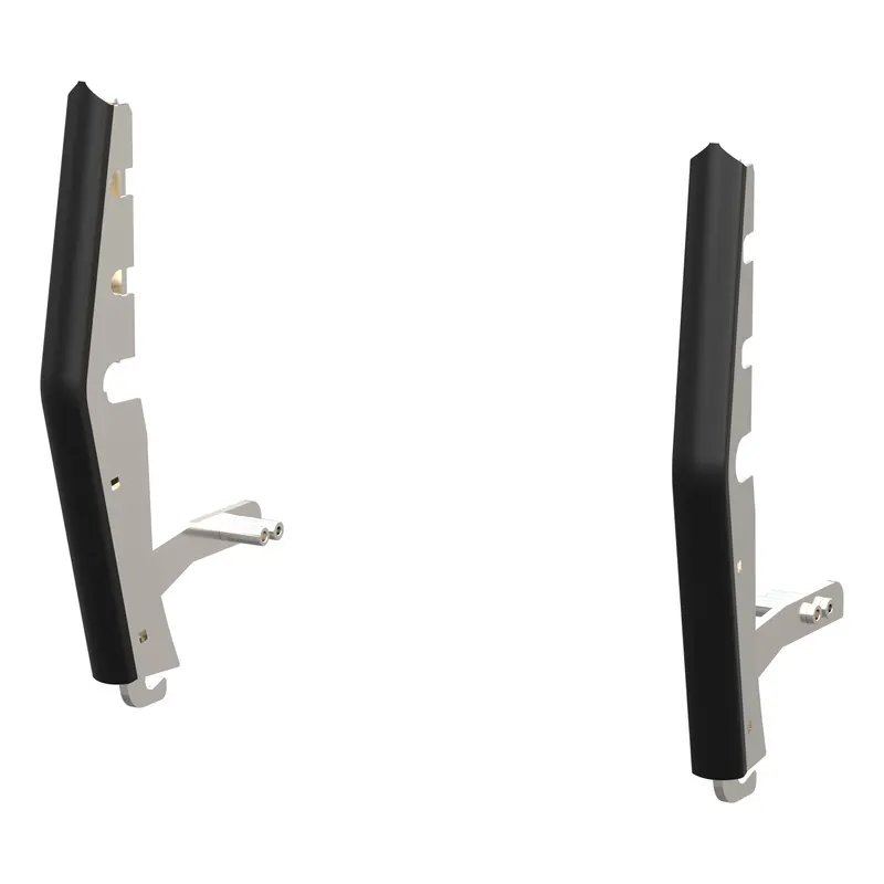 Luverne 331544 Chrome Grille Guard Uprights – 2-Inch Diameter Reinforced Support Posts 1