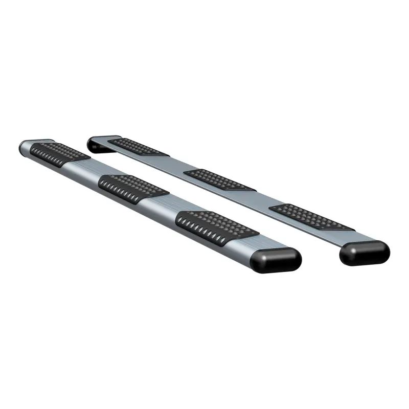 Luverne 583102 O-Mega Ii Oval Step Bars – 102-Inch Long, 6-Inch Drop, Silver Finish 1