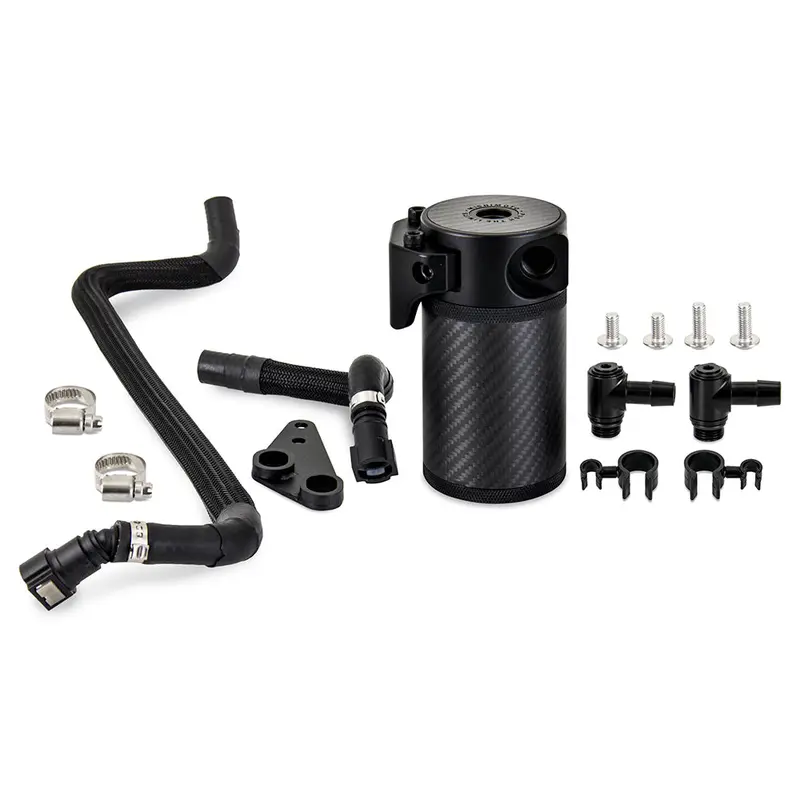 Mishimoto Carbon Fiber Oil Catch Can Kit – Pcv-Side Mount For 2020+ Chevrolet C8 Corvette Coupe 1