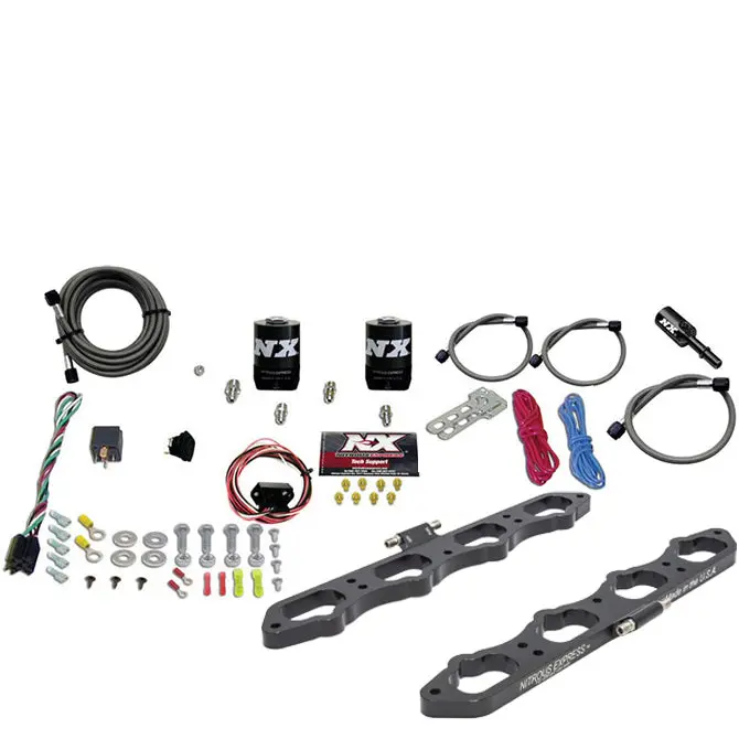 Nitrous Express Coyote Wet Direct Port Plate System – No Bottle Required (Model 20956-00) 1