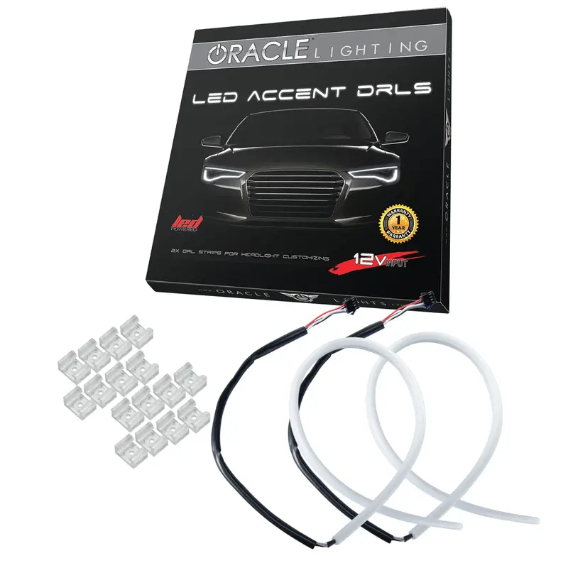 Oracle Lighting 5417-023 33.5-Inch Dual-Color Amber/White Led Daytime Running Lights 1