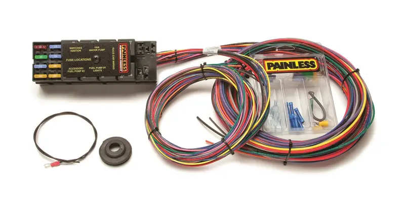 Painless Wiring 50001 10-Circuit Race-Only Chassis Wiring Harness 1