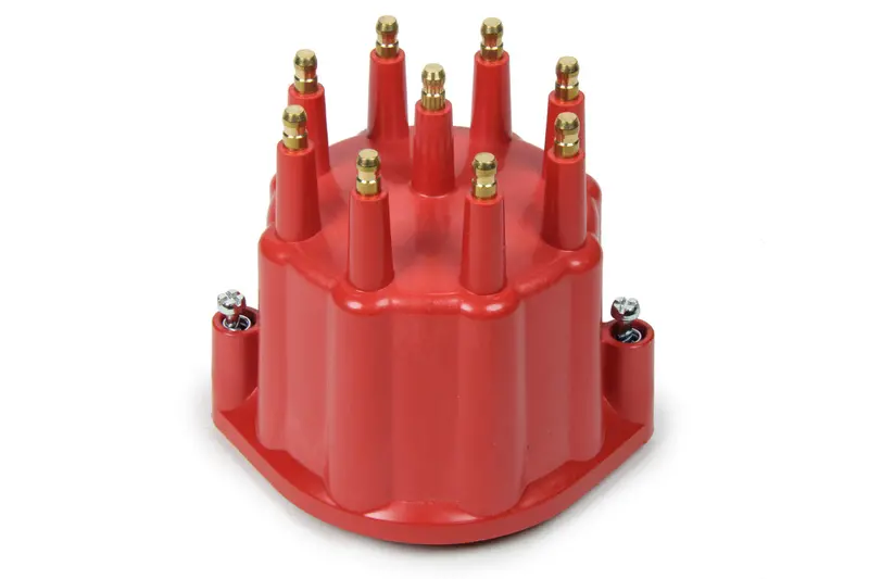Pertronix Red Distributor Cap With Male Towers – Model D650711 1