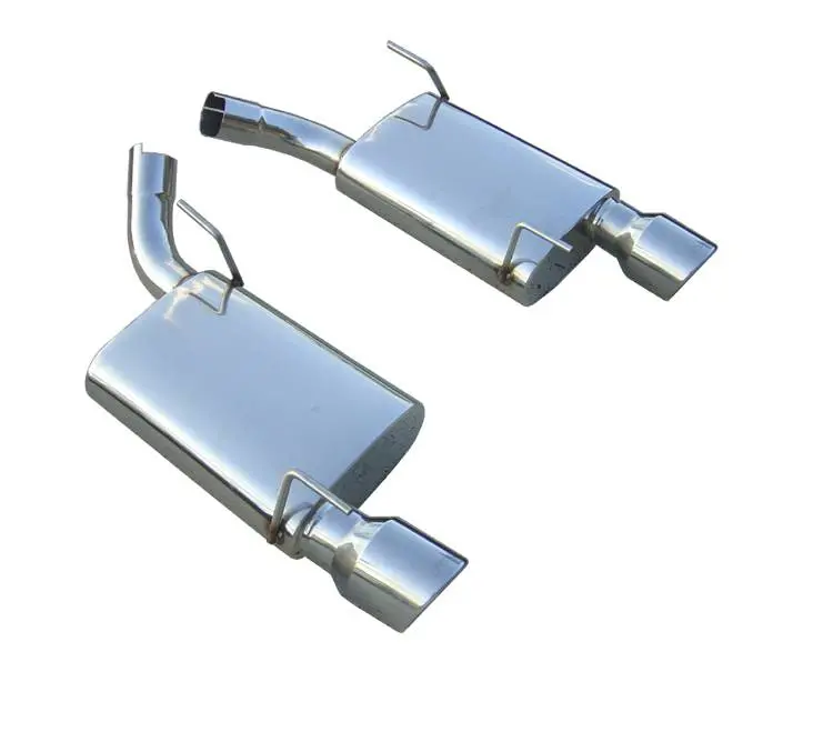 Pypes Sfm60Vs Violator Series Axle-Back Exhaust For 2005–2010 Mustang Gt & Shelby – 4" Polished Tips, 304 Stainless 1