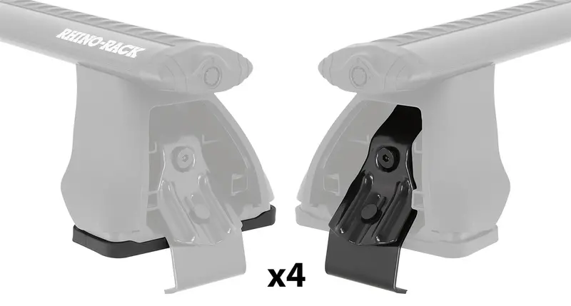 Rhino-Rack Dk239 Fit Kit For 2500 Roof Rack – Includes 4 Pads And 4 Clamps For Secure Mounting 1