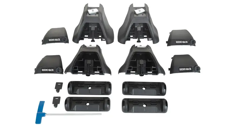 Rhino-Rack Ja4476 2500 Heavy-Duty Multi-Fit Roof Rack System 1