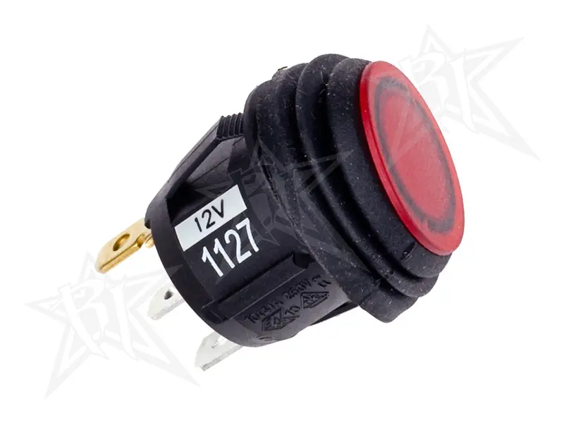 Rigid Industries 40191 Red 2-Position Rocker Switch For Off-Road Lighting Control 1