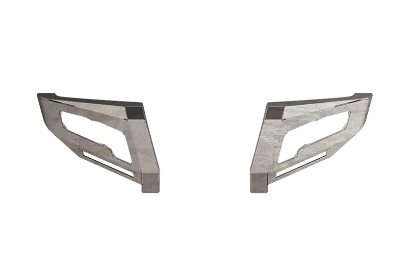 Road Armor 4164Df1 Wide-End Front Bumper – Raw Steel Identity Series For Custom Truck Builds 1
