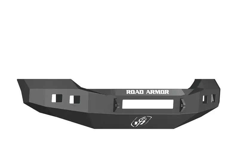Road Armor Stealth Front Bumper – 6114R0B-Nw Non-Winch Design With Square Fog Light Cutouts 1