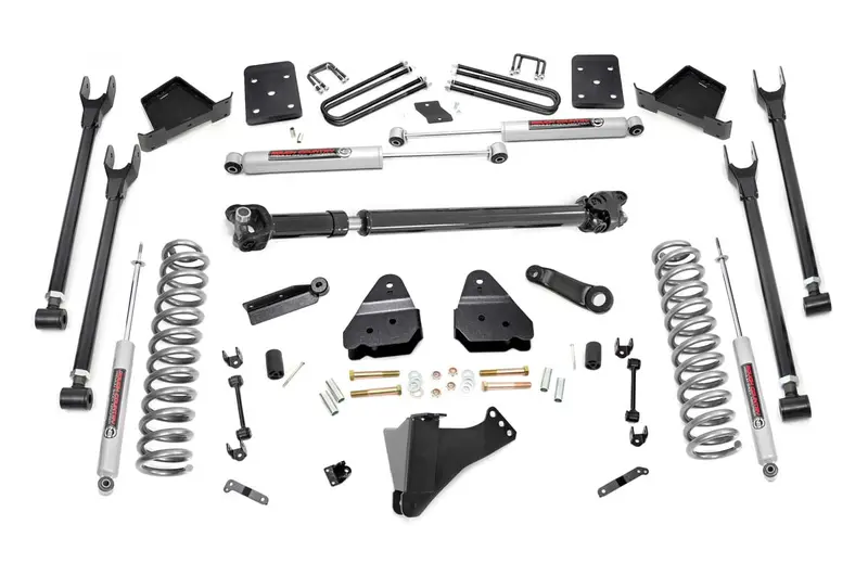 Rough Country 6-Inch 4-Link Lift Kit For 2017–2019 Ford F-250 4Wd Diesel 1