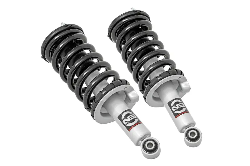 Rough Country Loaded Strut Assembly – 3-Inch Lift For 2017–2021 Nissan Titan 4Wd 1