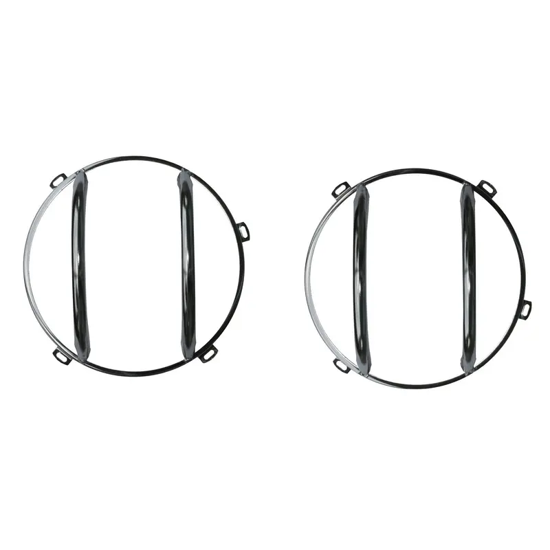 Rugged Ridge 11142.04 Stainless Steel Euro-Style Headlight Guard Kit 1