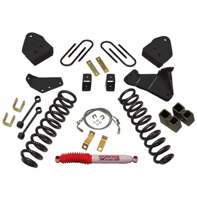 Skyjacker 4-Inch Lift Kit For 2008–2010 Ford F-250 Super Duty – Includes Front Coils & Rear Blocks 1