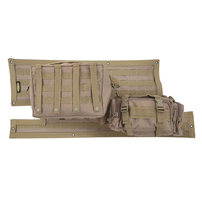 Smittybilt Gear Tailgate Cover – Designed For 1997–2006 Jeep Wrangler Tj/Lj (Coyote Tan, 5662224) 1