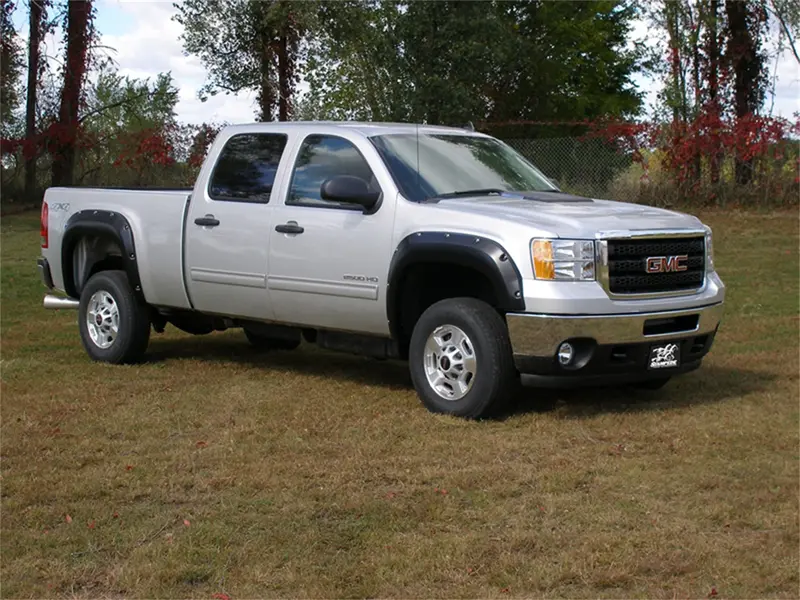 Stampede Ruff Riderz Fender Flares – Durable, Textured Black Replacement Flares (Model 8425-2) 1