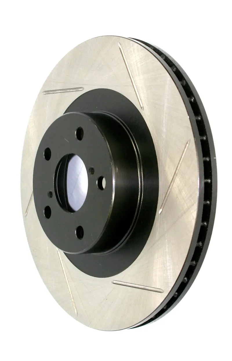 Stoptech 126.65083Sl Stoptech Sport Slotted Brake Rotor; Front Left 1