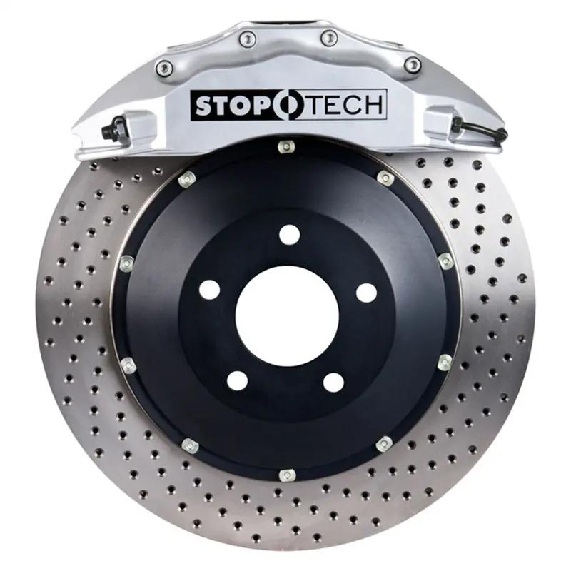Stoptech 83.167.6700.62 Big Brake Kit – Two-Piece Front Rotors With Enhanced Heat Dissipation 1