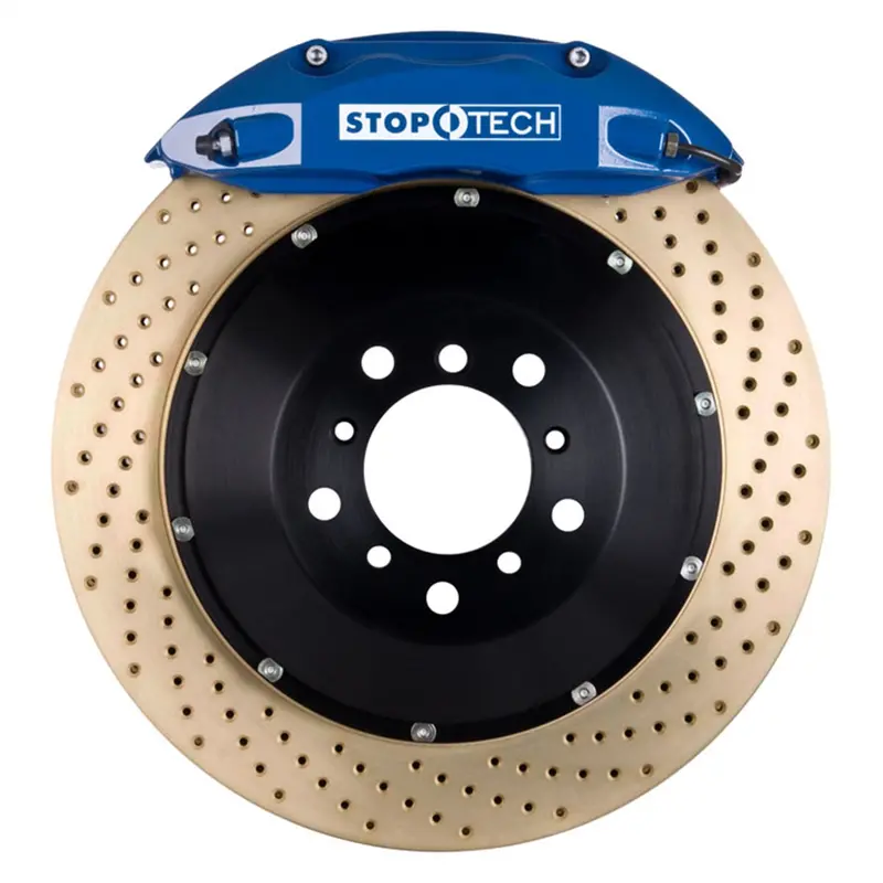 Stoptech 83.889.4300.24 Big Brake Kit – Two-Piece Front Rotors For High-Performance Applications 1