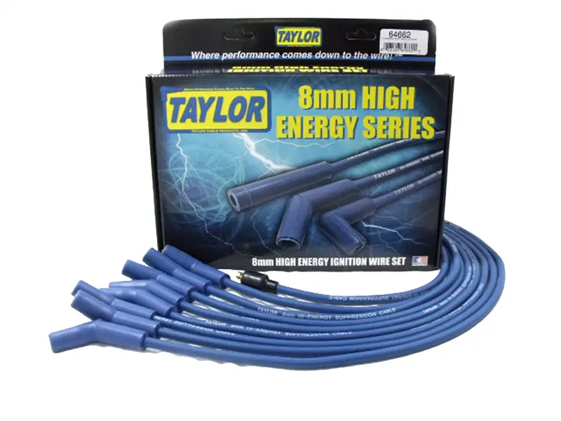 Taylor Cable 64662 High-Energy 8Mm Ignition Wire Set – Full Engine Harness 1