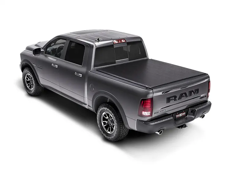Truxedo Deuce Soft Roll-Up Tonneau Cover – Fits Ram 1500 (2009–2022), 2500/3500 (2010–2022), 6'4" Bed 1